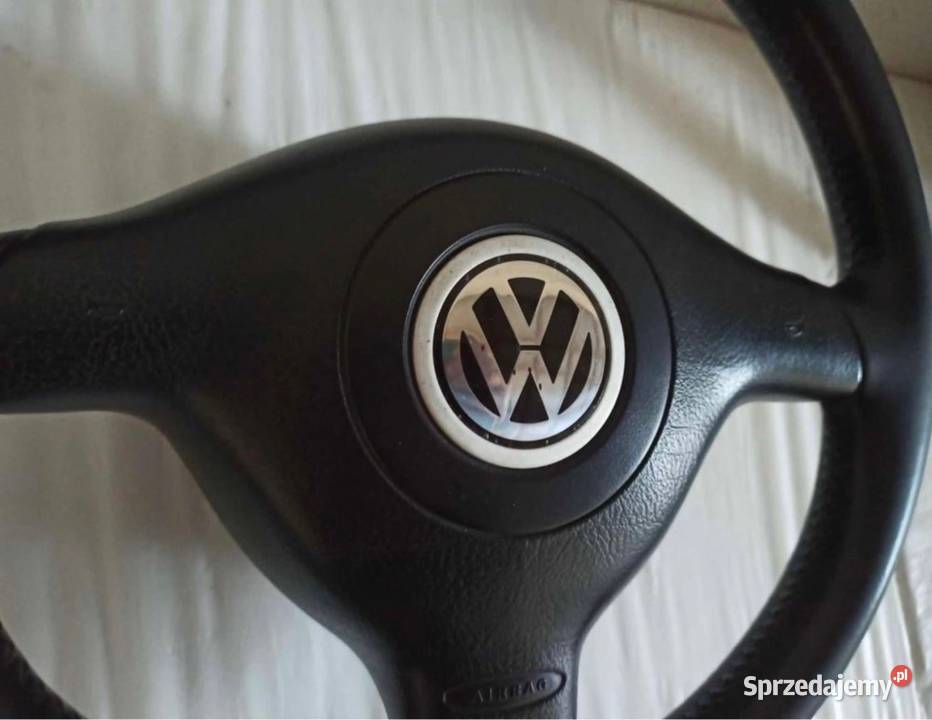Volkswagen kierownica skórzana t4 golf passat
