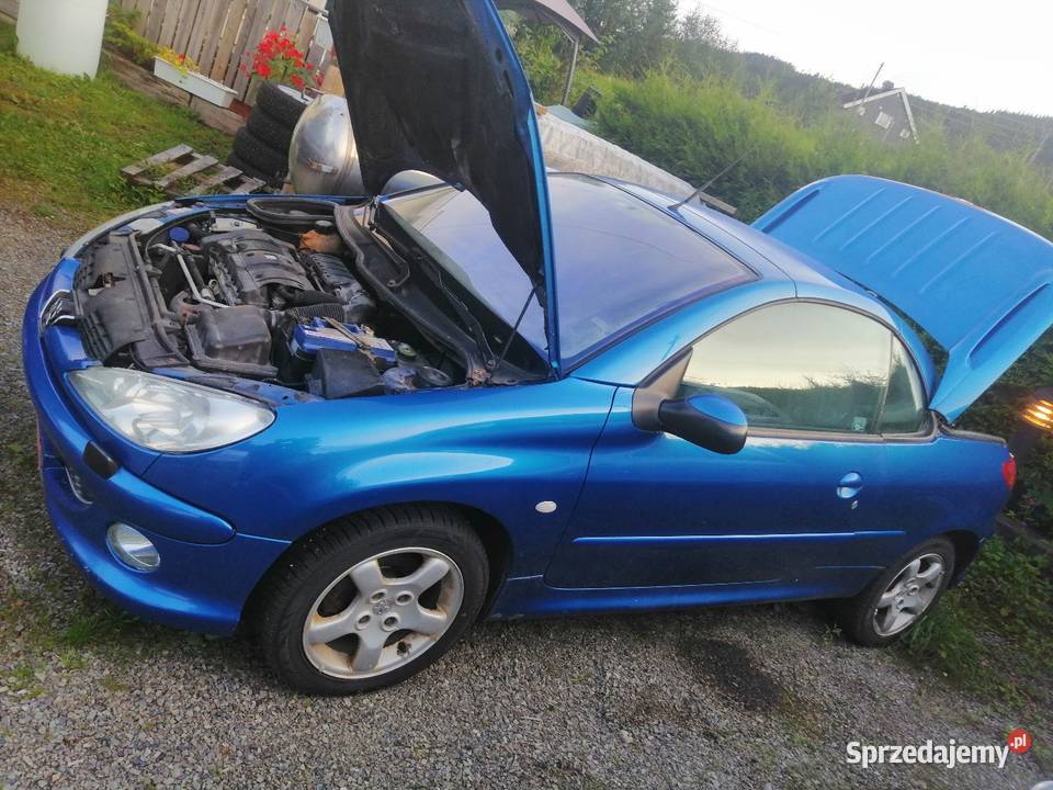 Peugeot 206 cabrio 2003 16 benzyna manualna 206 Puławy