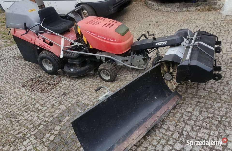 Kosiarka traktorek GGP TCR 102 briks 18 pług Krosno Odrzańskie sprzedam