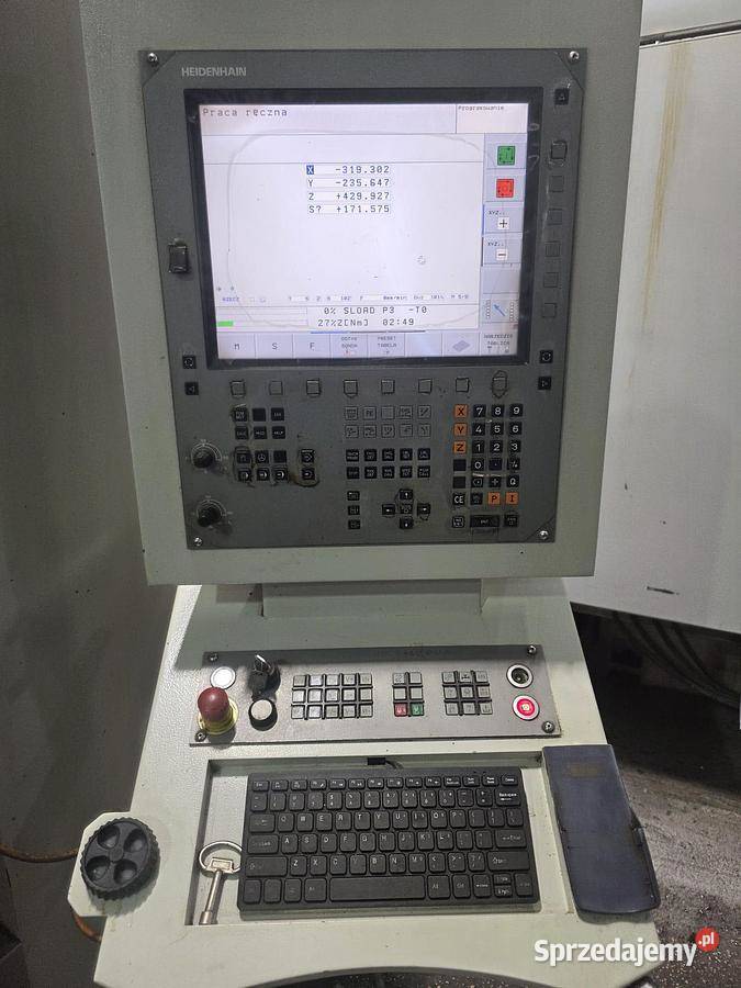 Pionowe Centrum frezarsko wiertarskie VC 1060 HH Tarnowskie Góry