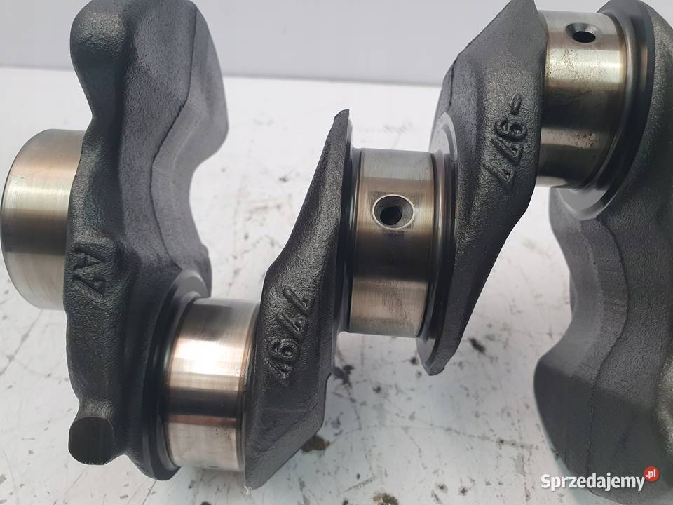 WAŁ KORBOWY BMW E60 E87 X3 E83 20 D 7797977 N47 Blok silnika Chełm