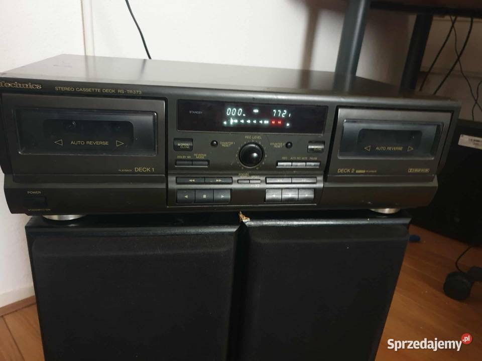 Technics magnetofon dwukasetowy Leżajsk