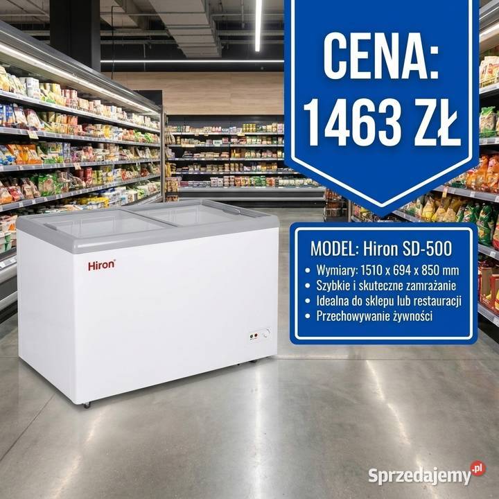 Zamrażarka Hiron SD500 Wrocław