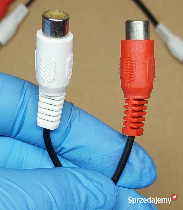 KABEL ZŁĄCZE CINCH 2X RCA CINCH 02m 3 SZTUKI Mielęcin