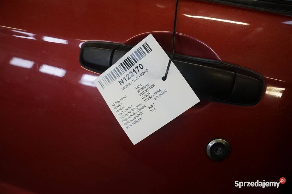 FORESTER DRZWI LEWE PRZÓD Lipno