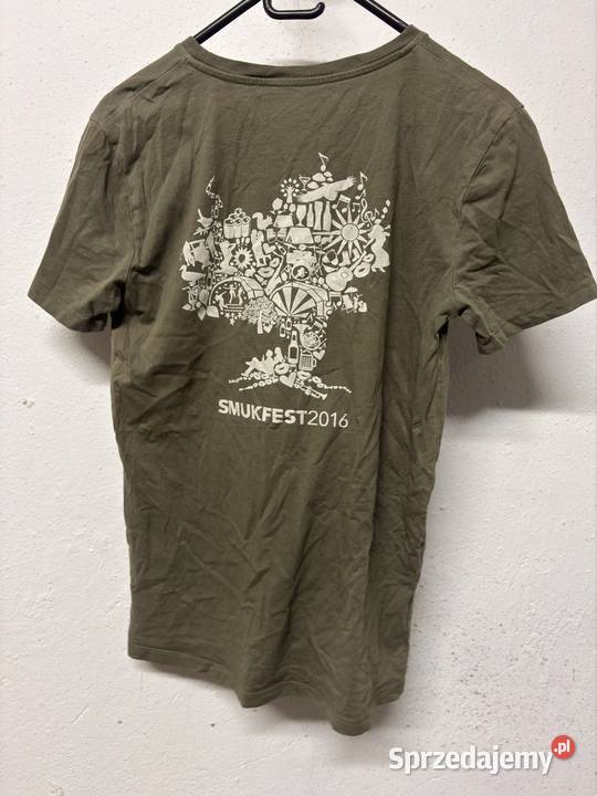 Koszulka SMUK FEST 2016 zielona bawełna rozmiar Przykona