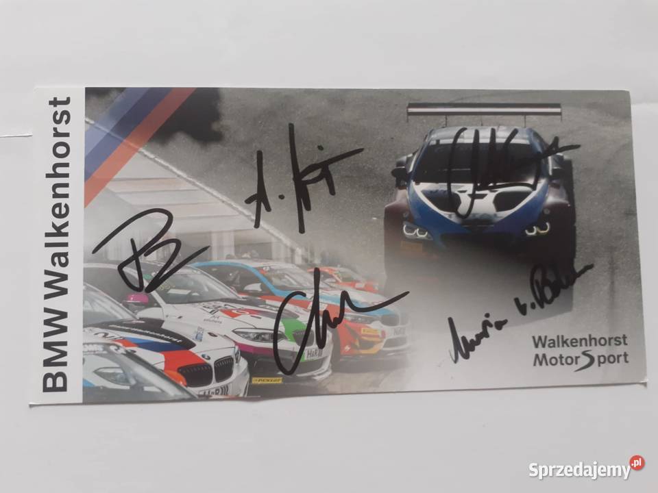 Karta BMW Walkenhorst Team Warszawa