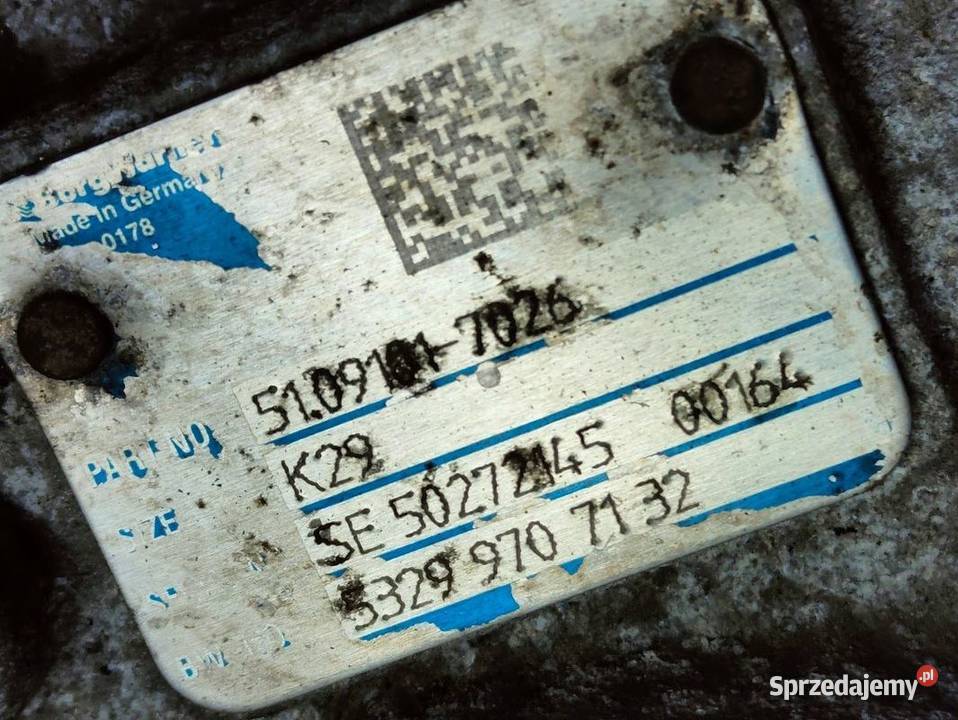 Turbina Turbosprężarka MAN TGX TGS D2 440 Euro 5 Pleszew