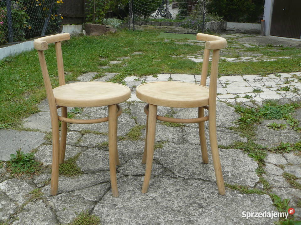Stare krzesła sygnowane Thonet Nowy Sącz