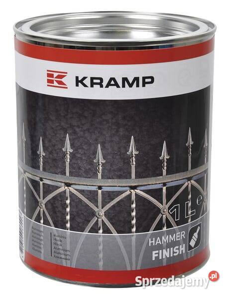Lakier młotkowy Kramp aluminiowy 1 L 995008KR Rolnictwo Kamionna