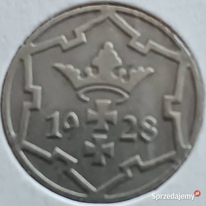 5 Fenigów Wolne Miasto Gdańsk 1928 r Rzadkość