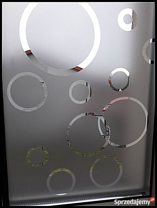 Folia dekoracyjna matująca Piaskowane szkło łódzkie Skierniewice