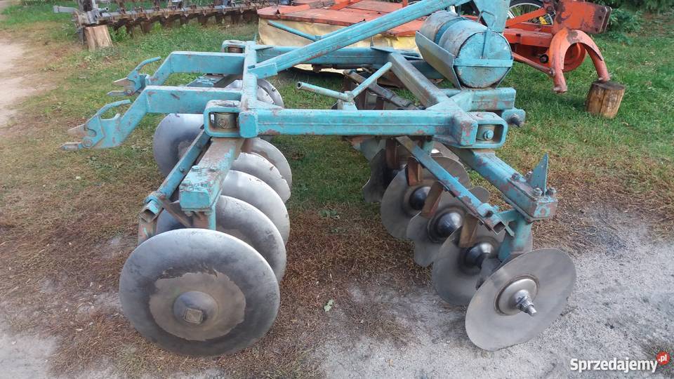 Brona talerzowa talerzówka 22m Agregaty kujawsko-pomorskie Ciechocin