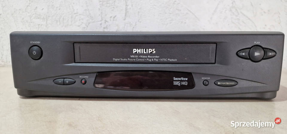 Philips Video magnetowid VHS PILOT Międzychód sprzedam