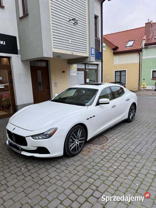 Maserati Ghibli SQ4 450 Stan idealny Full Ghibli Olsztyn