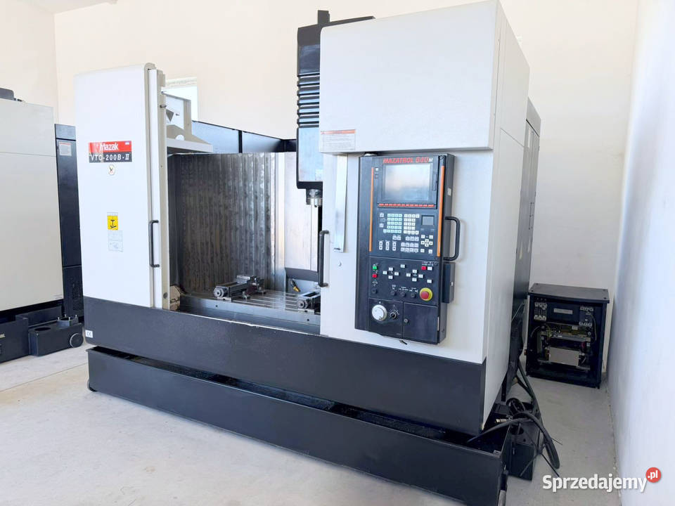 Frezarka CNC MAZAK VTC 200 BII 2004 duża Zabór
