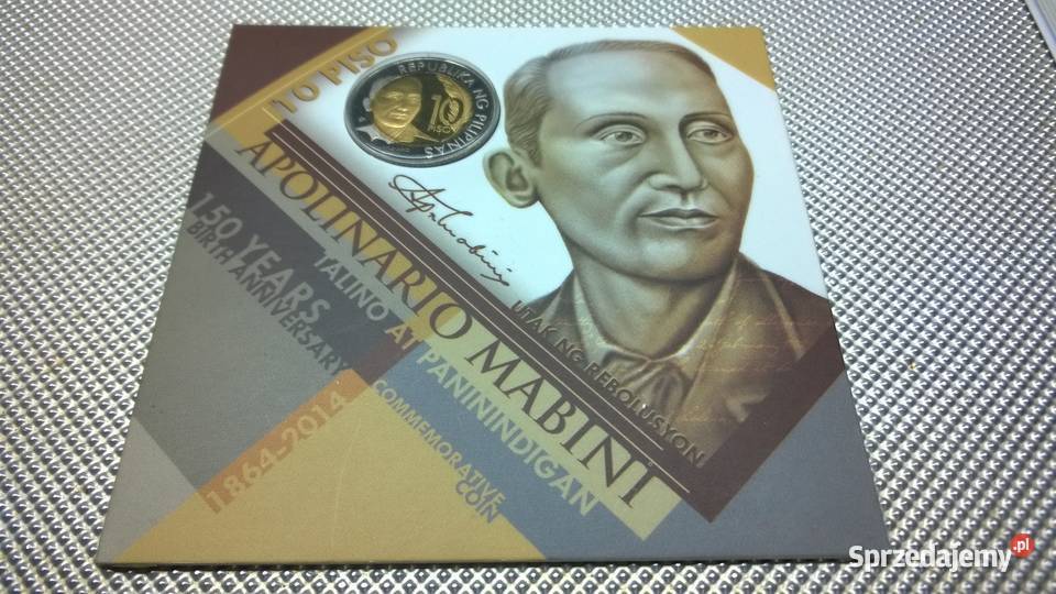 moneta Blister Filipiny 10 pesos 2014 Warszawa sprzedam