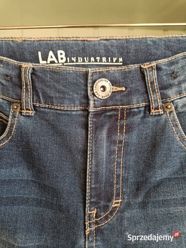 Ciemne jeansy Lab Industries r XS podkarpackie Dąbrowica