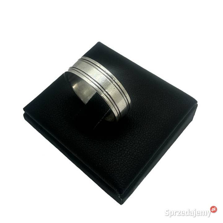 Srebrna Obrączka Próby 925 589g Rozmiar 22 Elbląg sprzedam