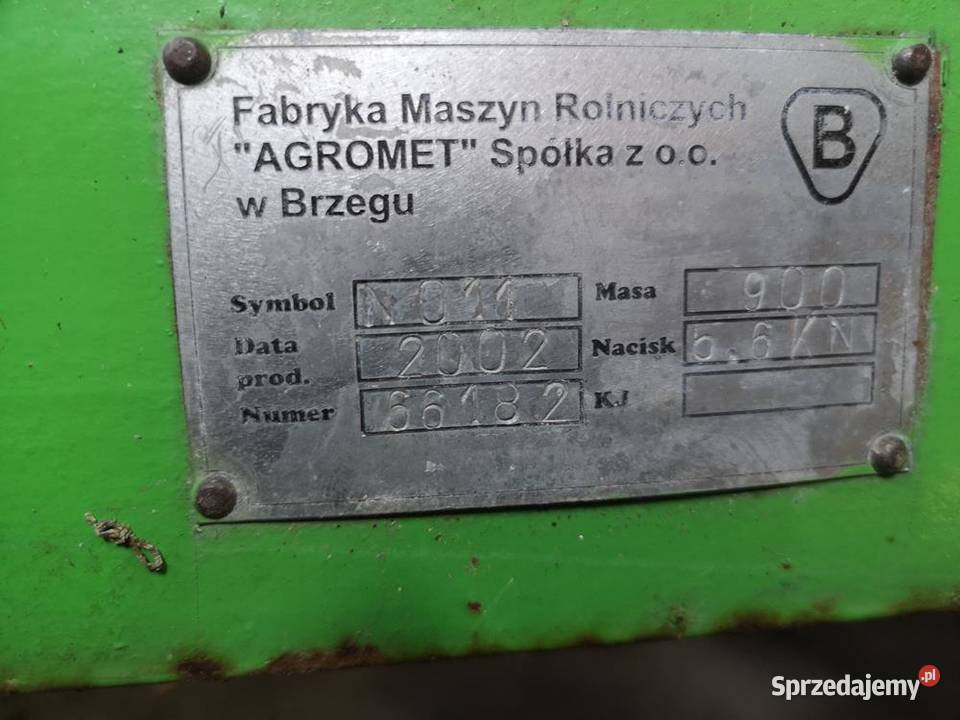 Rozsiewacz Do Nawozu Wapna AGROMET wielkopolskie