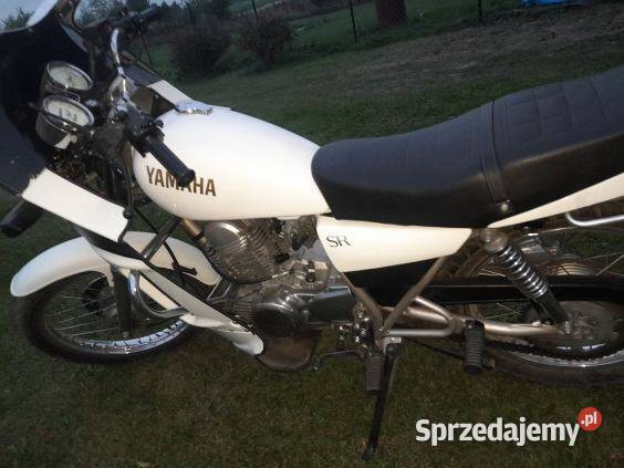 Ładna oryginalna zarejestrowana Yamaha SR 250 Pomierki sprzedam