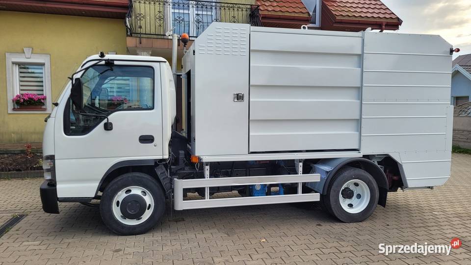 MYJKA DO POJEMNIKÓW Isuzu NQR75 5193cm3 Śmieciarki