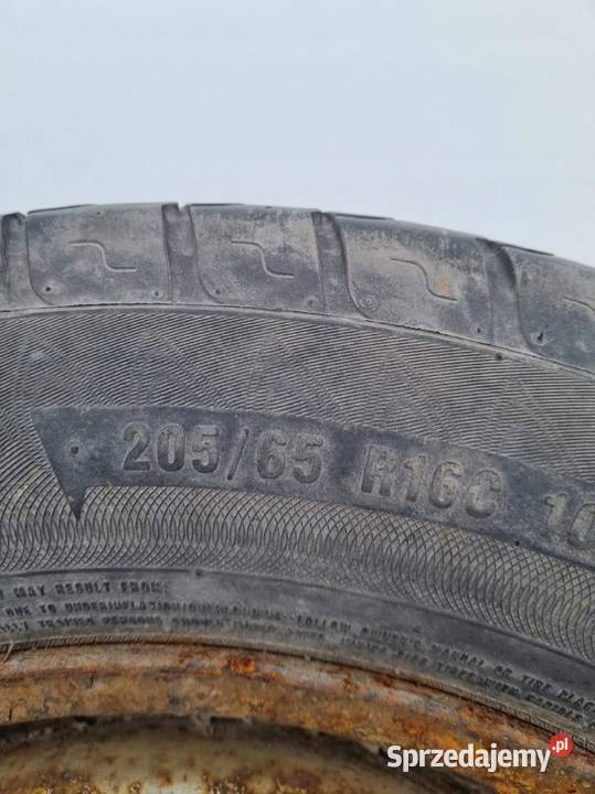 Renault Trafic II KOŁO ZAPASOWE Zapas 20565 R16C Rudka