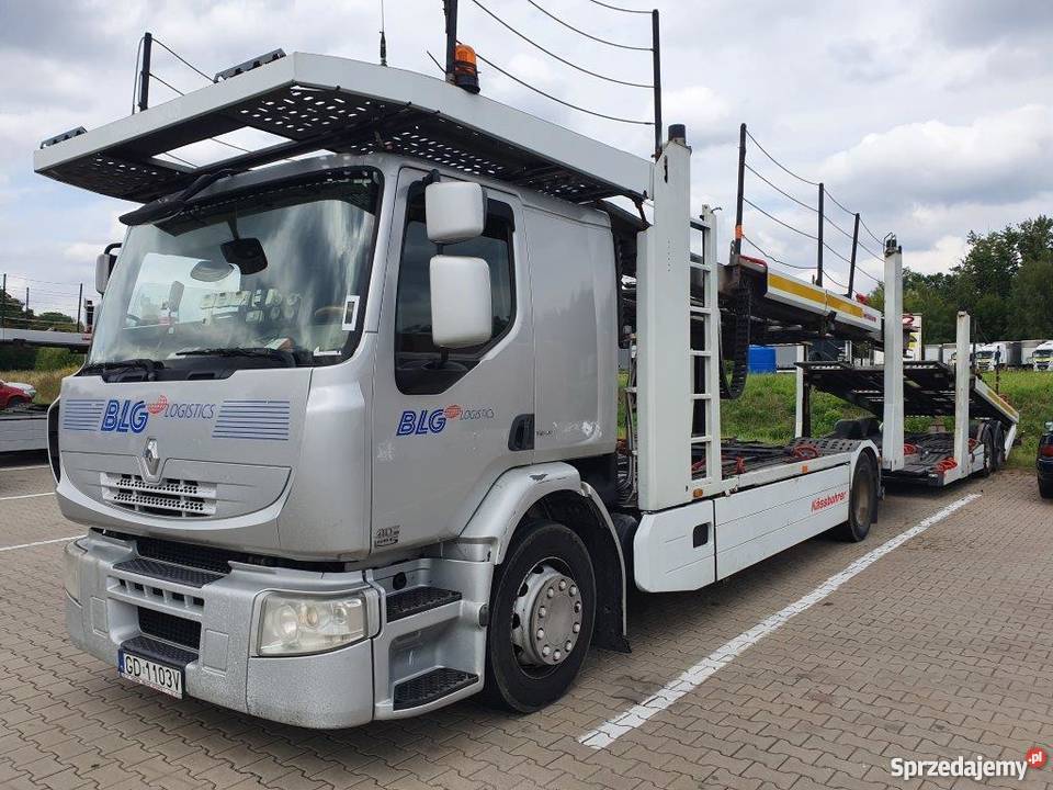Renault Premium Autotransporter Kassbohrer elektryczne szyby