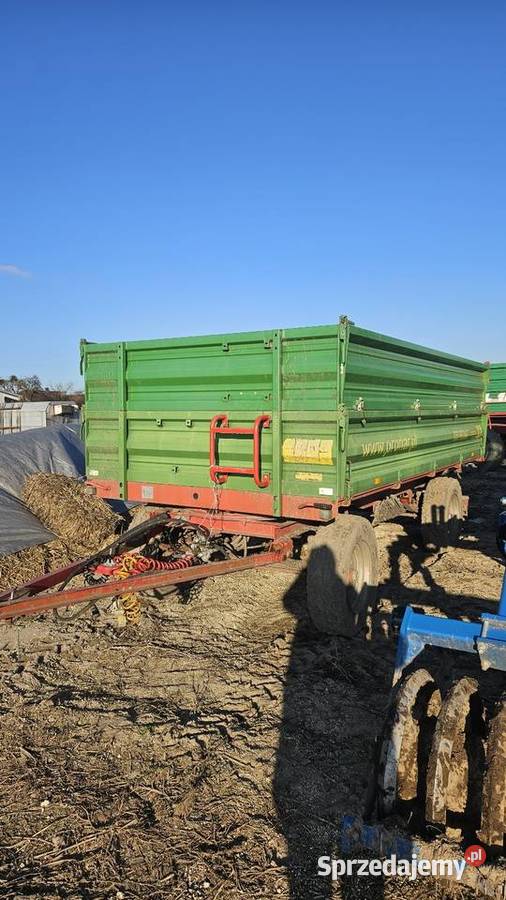 Przyczepa Pronar t653 trzystronny Trzebisławki