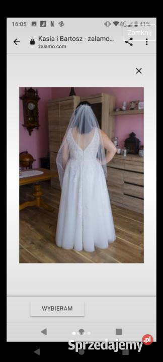 Suknia ślubna księżniczka Miedźna