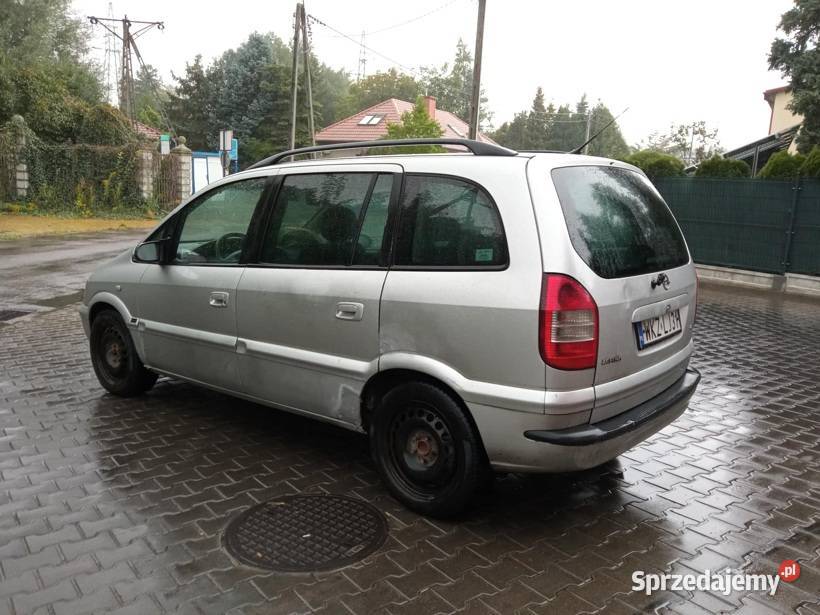 OPEL ZAFIRA 20 DTI OC I PT 042026 7 miejsc nieuszkodzony Grójec