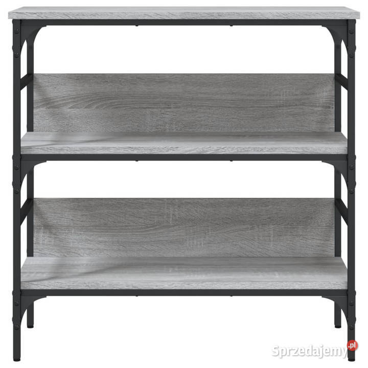 Stolik konsolowy szary dąb sonoma 75x32x75 Warszawa