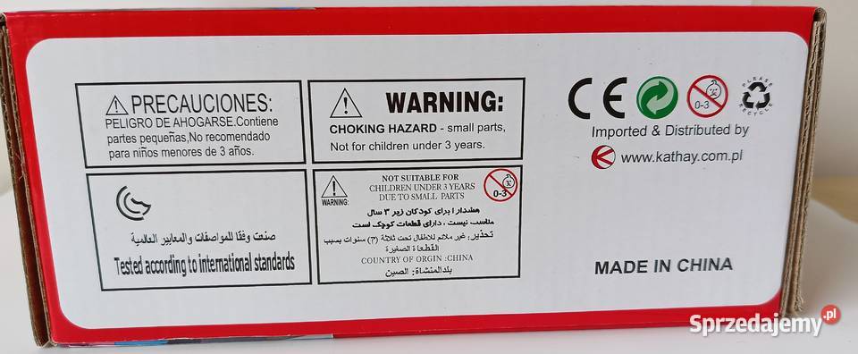 Zestaw klocków Straż Pożarna wóz strażacki