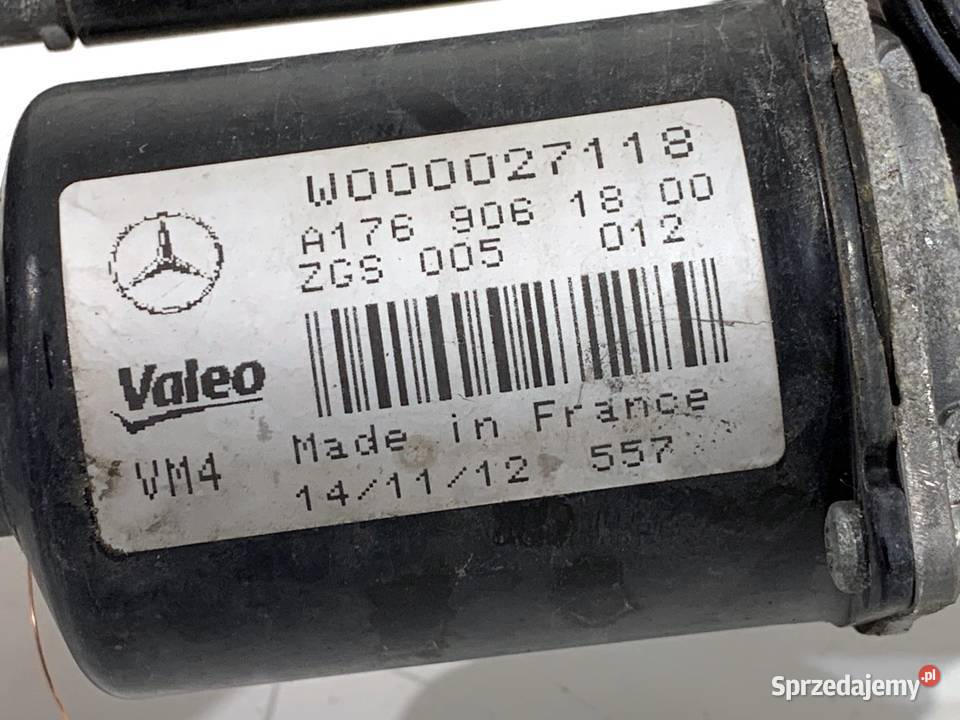 MECHANIZM WYCIERACZEK PRZÓD MERCEDES W176