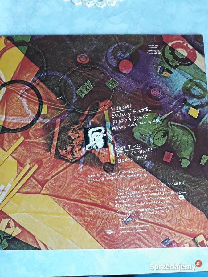 FRANK ZAPPA Orchestral Favourites 1979orginał z Rzeszów