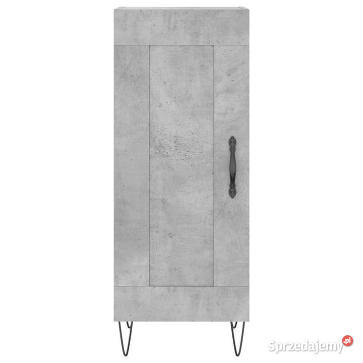 Szafka szarość betonu 345x34x90 materiał Warszawa