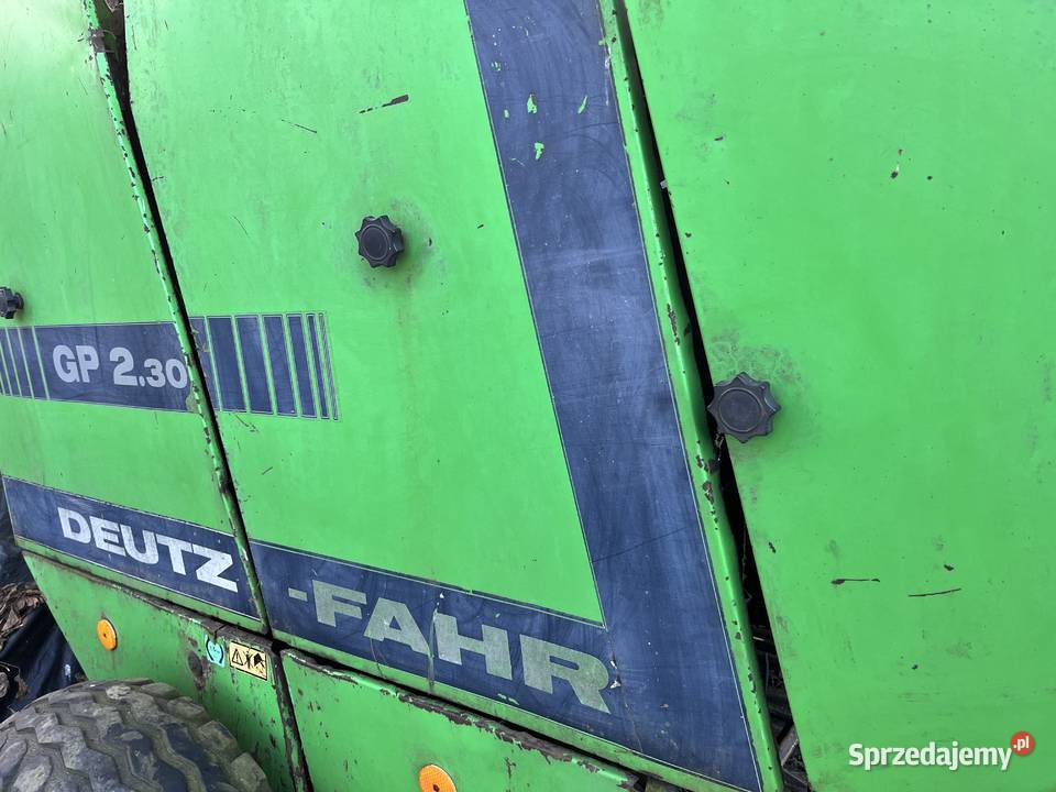 Prasa DeutzFahr gp230 nieuszkodzony Wyszki sprzedam