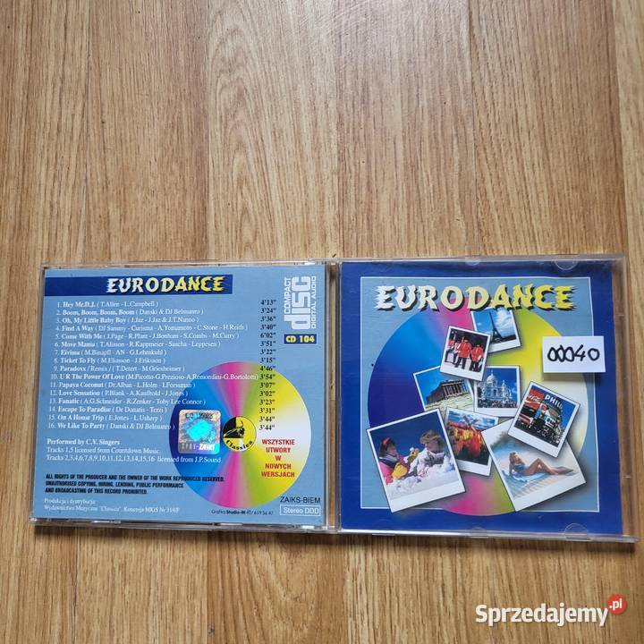 Mieszanka Eurod Dancerock ballads i Romantic i