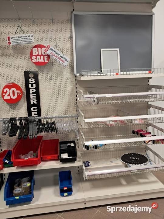 Regał sklepowy przyścienny małopolskie Tarnów