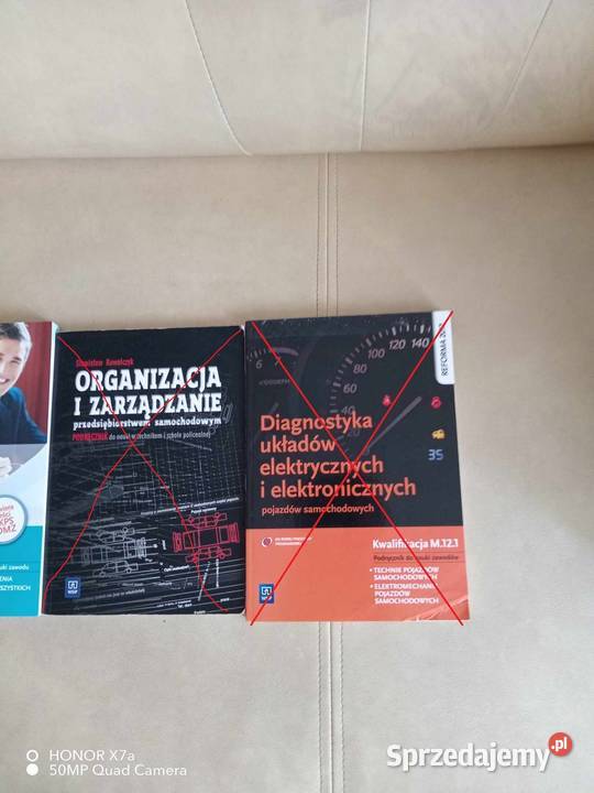 Komplet podręczników do technikumLO szkoły Daleszyce