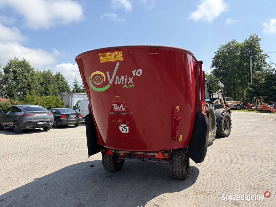Paszowóz wóz paszowy BVL V Mix 10 m3 plus Wozy paszowe Myszyniec