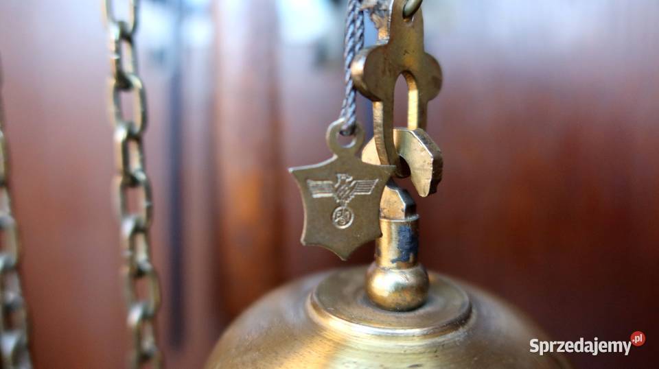 Piękny Stojący Dębowy Zegar Baba Firmy Fms Antyki, Sztuka, Kolekcje Ziębice