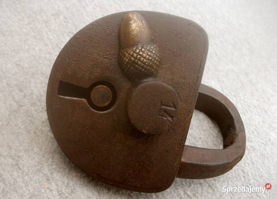 Kłódka 17901830 biedermeier Niemiecka Antyki Ciasna