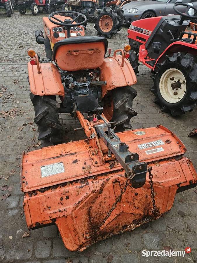 Kubota B7001 4x4 z glebogryzarką aste iseki tm Rożno-Parcele