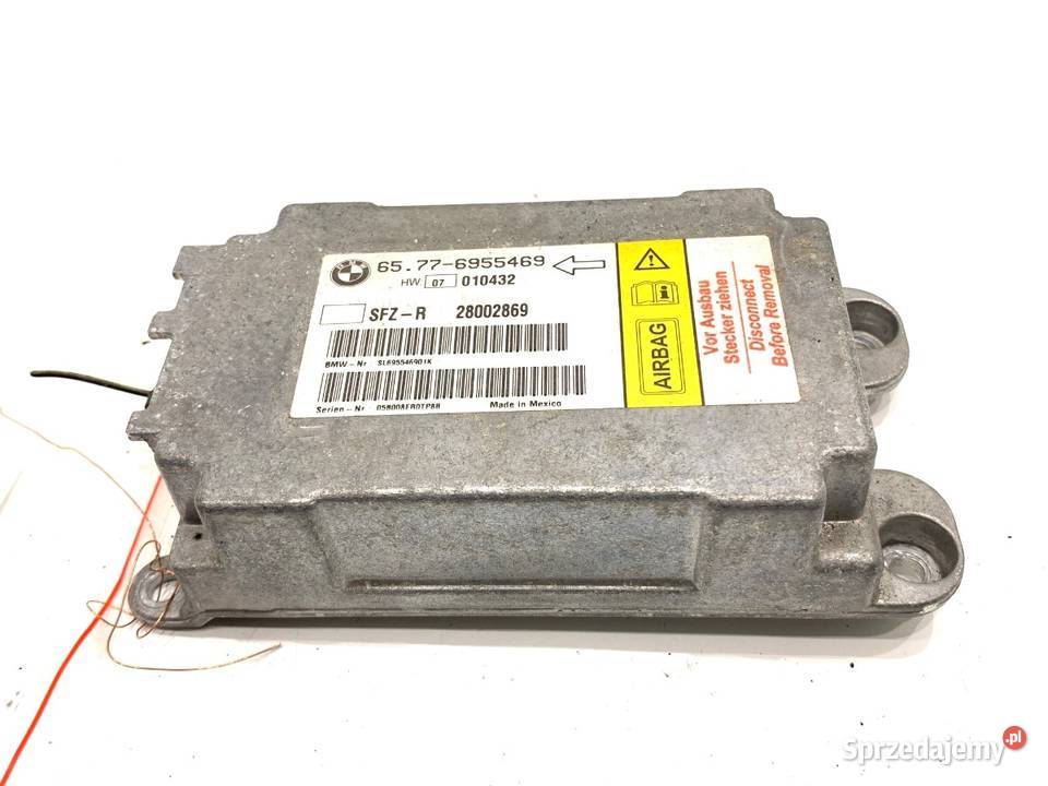 SENSOR AIRBAG BMW E64 6955469 0410 CZUJNIK Wyposażenie wnętrza sprzedam