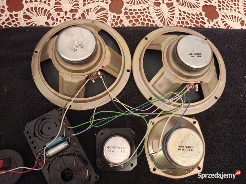 Części glosnikowe Tonsil Wysylka w ogloszenia Tychy