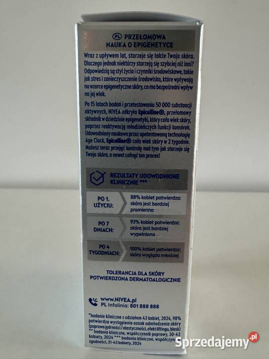 Nivea Cellular Epigenetics serum odmładzające Poznań sprzedam