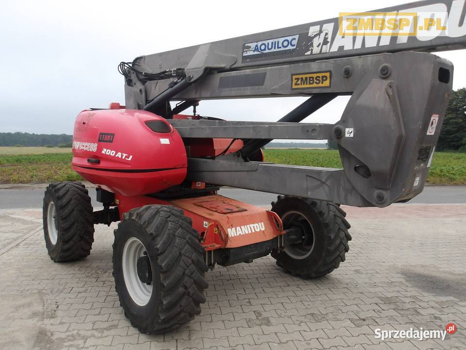 Podnośnik koszowy przegubowy Manitou 200ATJ Pleszew