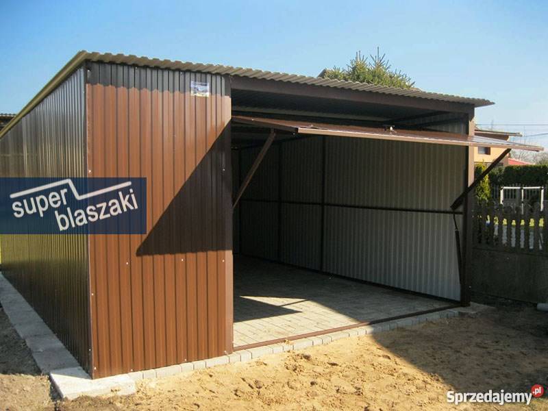 Garaże Blaszane 4x5 blaszak RAL Śląsk dowóz i lubelskie