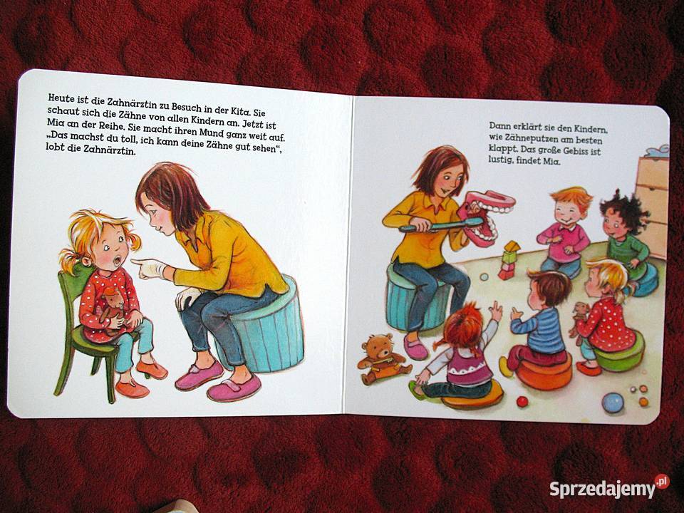 Zhneputzen Klar mit Zahncreme Anna Taube książka Siedlce